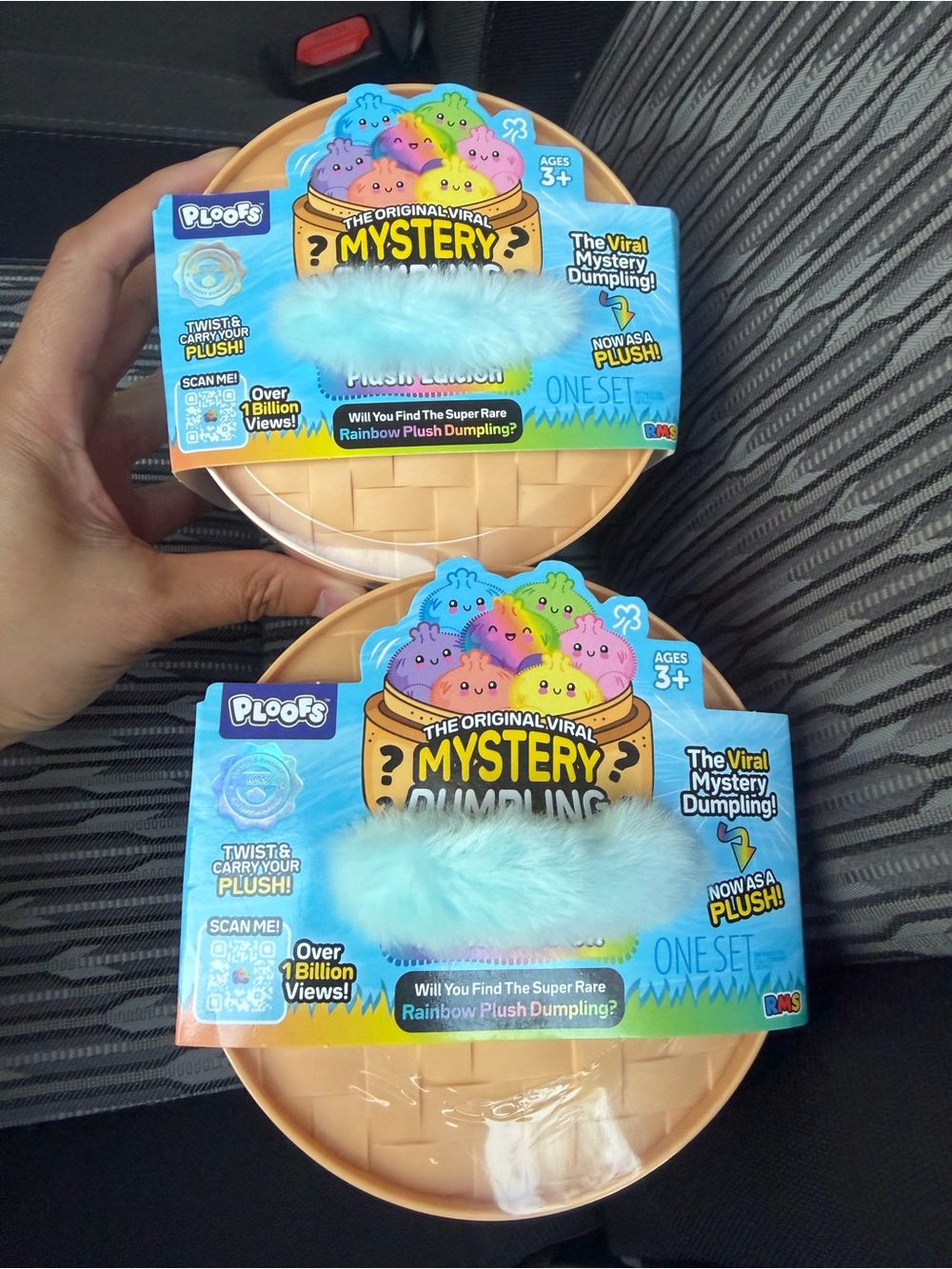 Mystery Dumpling Plush – Light Blue Edition